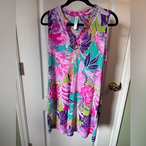 Floral Sleeveless Women's Dress